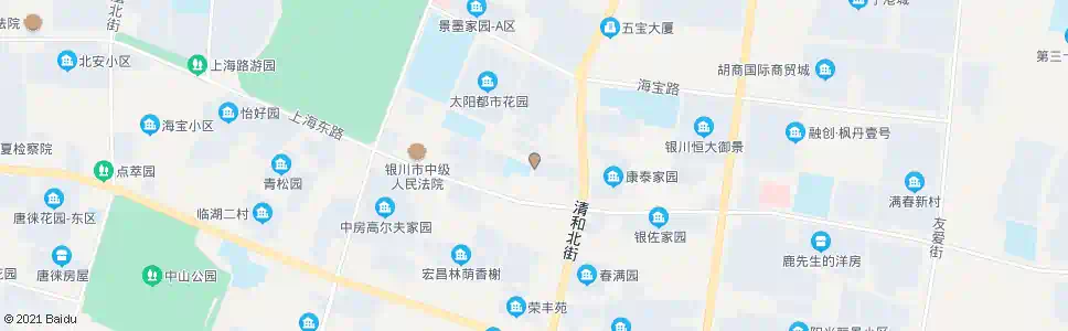 银川中山街裕丰巷口_公交站地图_银川公交_妙搜公交查询2025