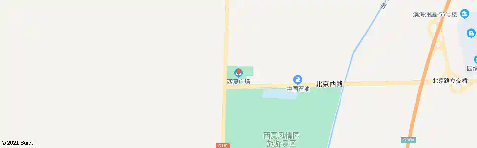 银川西夏广场_公交站地图_银川公交_妙搜公交查询2025
