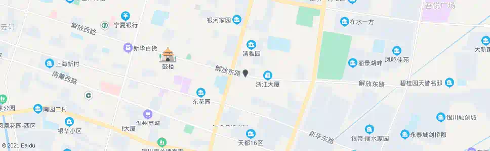银川东门桥_公交站地图_银川公交_妙搜公交查询2025