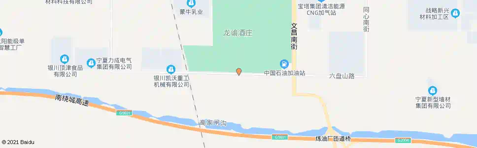 银川张裕酒庄_公交站地图_银川公交_妙搜公交查询2025