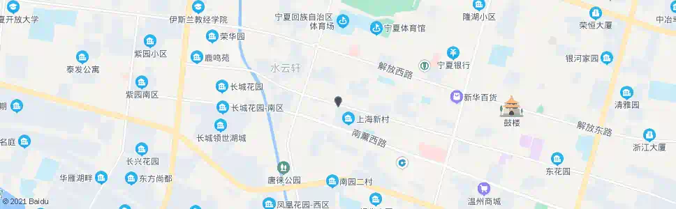 银川十六小学_公交站地图_银川公交_妙搜公交查询2025