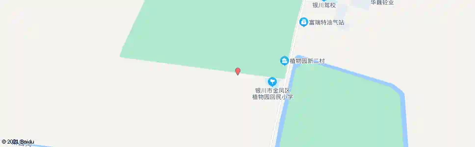 银川植物园二队_公交站地图_银川公交_妙搜公交查询2025