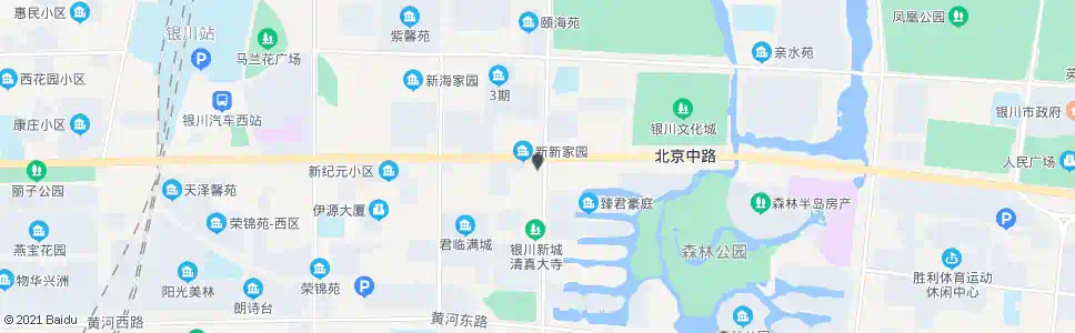 银川B1满城街站_公交站地图_银川公交_妙搜公交查询2025