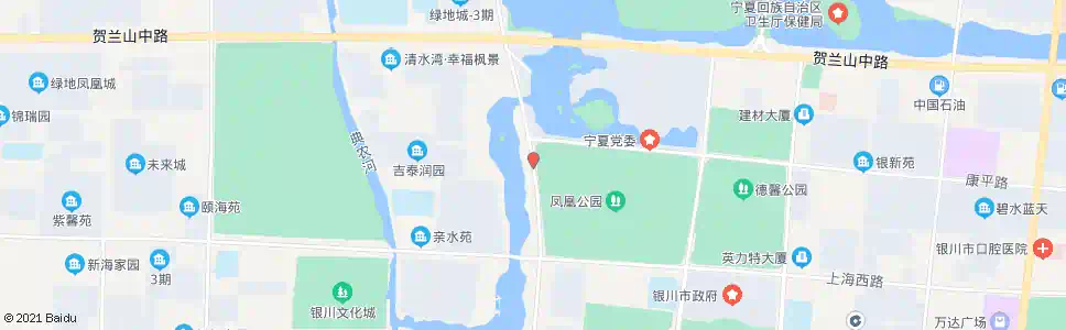 银川亲水街康平路口_公交站地图_银川公交_妙搜公交查询2025