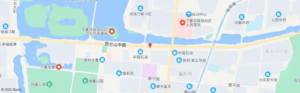 银川湖城家园_公交站地图_银川公交_妙搜公交查询2025