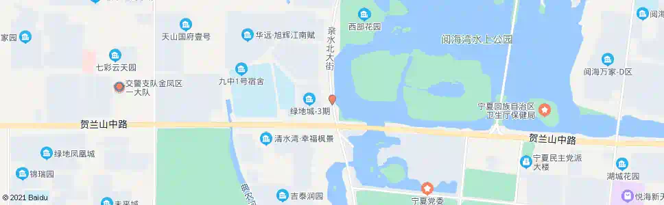 银川朔方桥_公交站地图_银川公交_妙搜公交查询2025