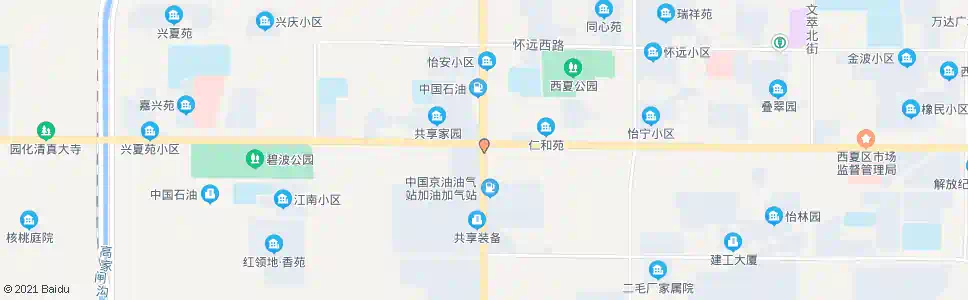 银川文昌南街_公交站地图_银川公交_妙搜公交查询2025