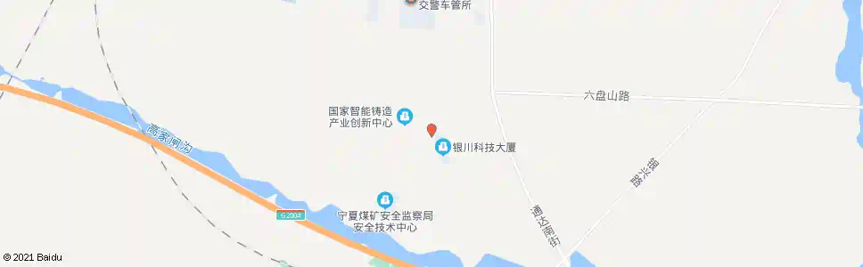 银川中科院银川中心_公交站地图_银川公交_妙搜公交查询2025