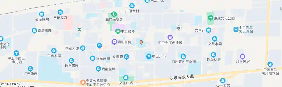 中卫第三中学_公交站地图_中卫公交_妙搜公交查询2025