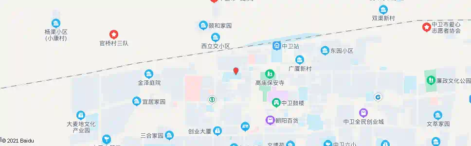 中卫第五中学_公交站地图_中卫公交_妙搜公交查询2025