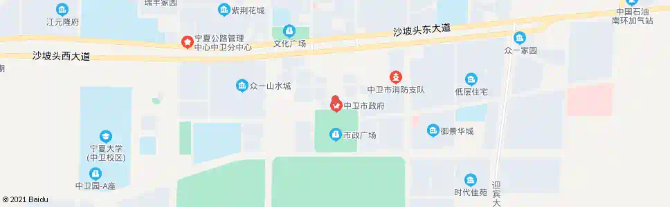 中卫天瑞小区_公交站地图_中卫公交_妙搜公交查询2025