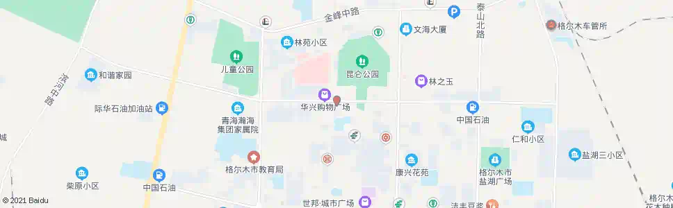 海西昆仑商场_公交站地图_海西公交_妙搜公交查询2025