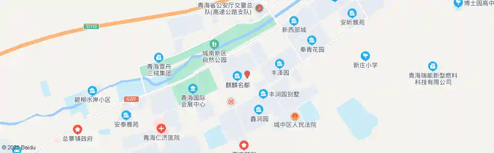 西宁总寨_公交站地图_西宁公交_妙搜公交查询2025