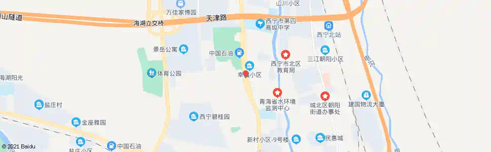 西宁北杏园_公交站地图_西宁公交_妙搜公交查询2025