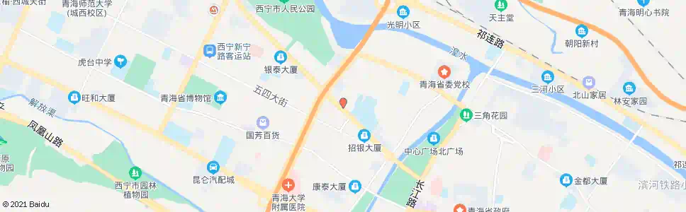 西宁兴胜巷_公交站地图_西宁公交_妙搜公交查询2025