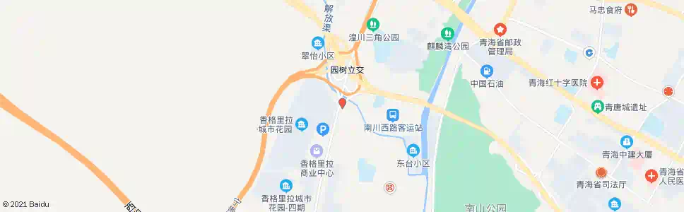 西宁香格里拉路北_公交站地图_西宁公交_妙搜公交查询2025