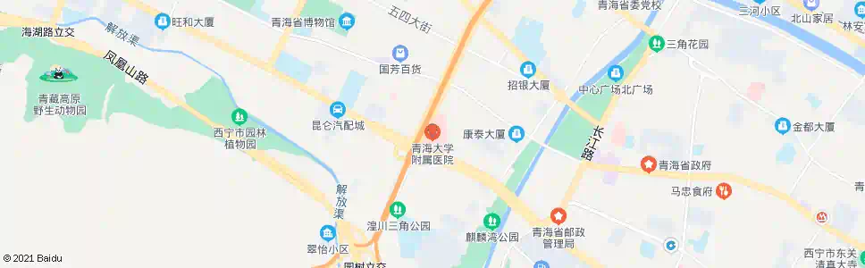 西宁青医附院_公交站地图_西宁公交_妙搜公交查询2025
