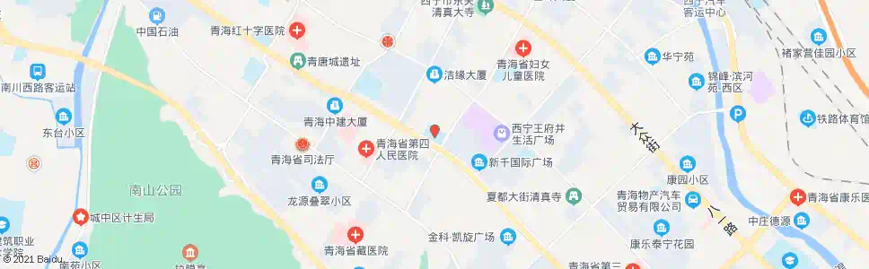 西宁回族中学_公交站地图_西宁公交_妙搜公交查询2025