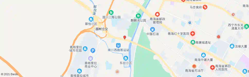 西宁六一桥西_公交站地图_西宁公交_妙搜公交查询2025