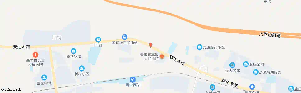 西宁杏园村_公交站地图_西宁公交_妙搜公交查询2025