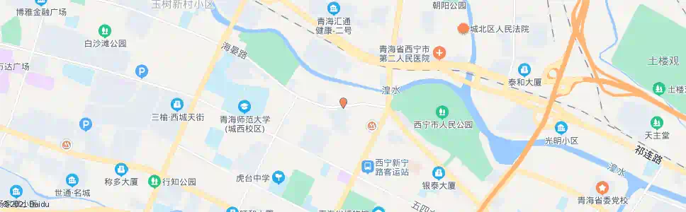 西宁盐湖路中_公交站地图_西宁公交_妙搜公交查询2025