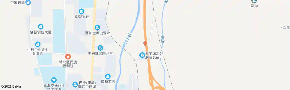 西宁九家湾村_公交站地图_西宁公交_妙搜公交查询2025