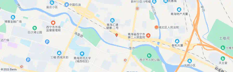 西宁海西路中_公交站地图_西宁公交_妙搜公交查询2025