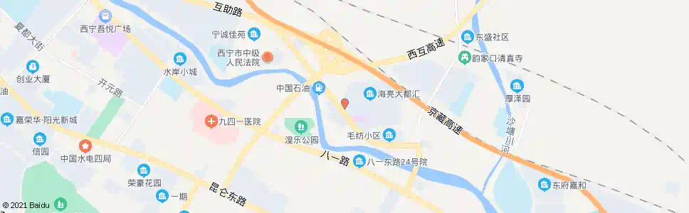 西宁毛纺公司_公交站地图_西宁公交_妙搜公交查询2025