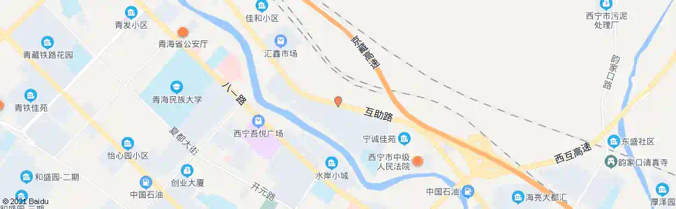 西宁所南侧_公交站地图_西宁公交_妙搜公交查询2025
