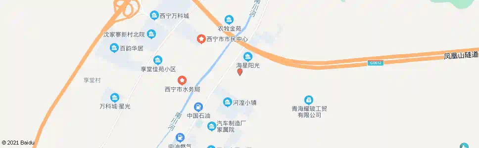 西宁红光村_公交站地图_西宁公交_妙搜公交查询2025