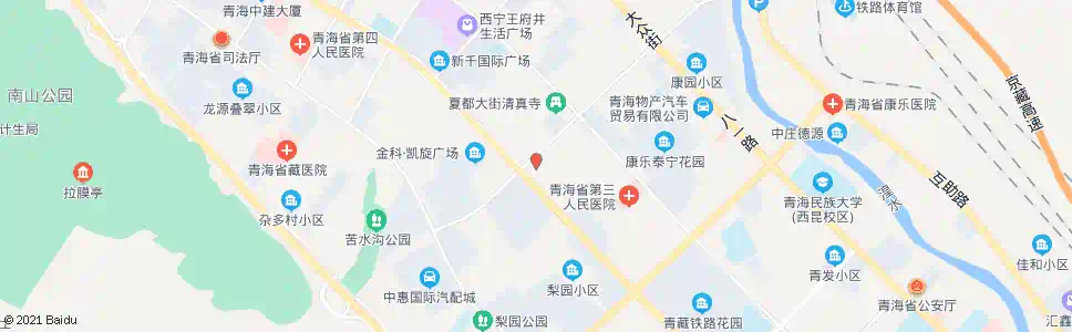 西宁城东区政府_公交站地图_西宁公交_妙搜公交查询2025