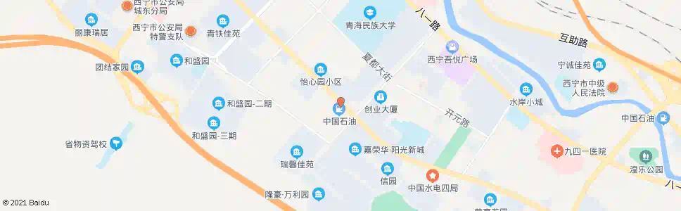 西宁民和路南口_公交站地图_西宁公交_妙搜公交查询2025