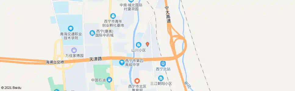 西宁朝阳国际建材城_公交站地图_西宁公交_妙搜公交查询2025