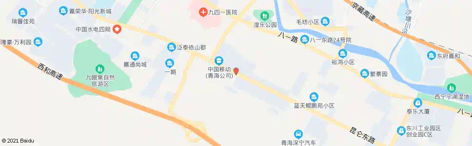 西宁明杏路口_公交站地图_西宁公交_妙搜公交查询2025