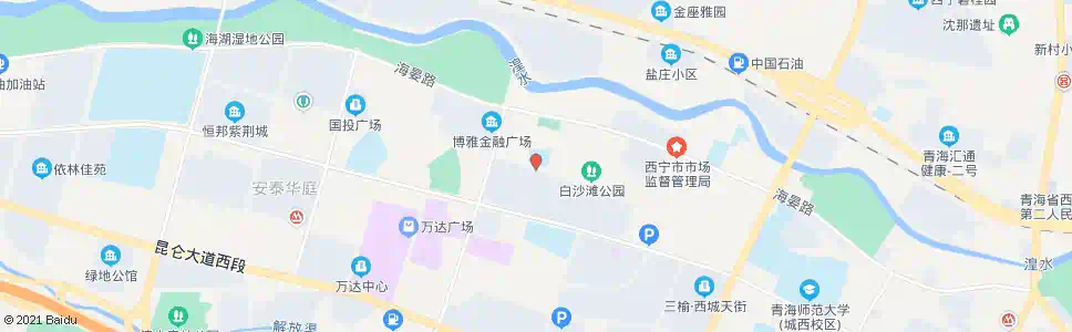 西宁文景街东_公交站地图_西宁公交_妙搜公交查询2025