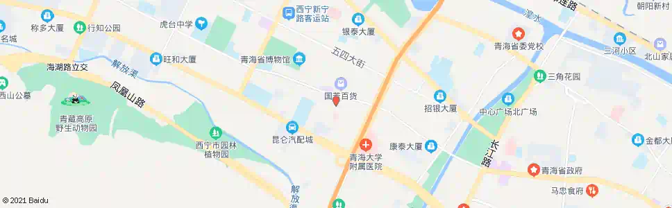 西宁古城台东_公交站地图_西宁公交_妙搜公交查询2025