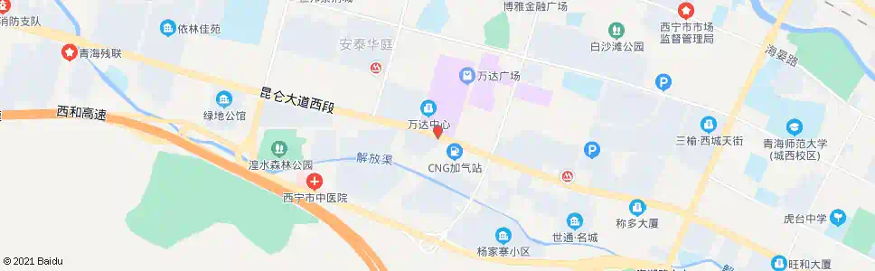 西宁刘家寨_公交站地图_西宁公交_妙搜公交查询2025