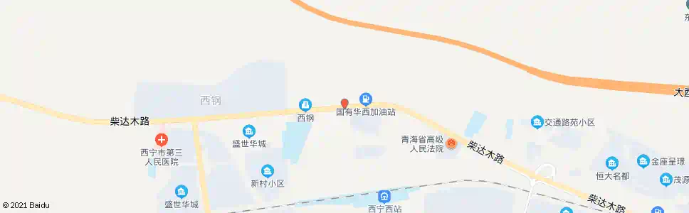 西宁杏园西_公交站地图_西宁公交_妙搜公交查询2025