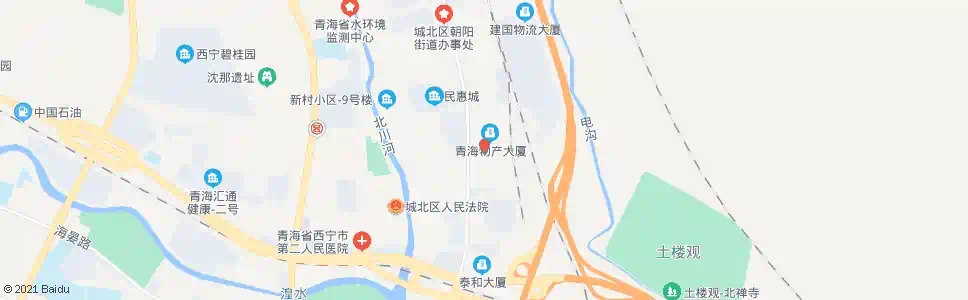 西宁朝阳建材市场_公交站地图_西宁公交_妙搜公交查询2025
