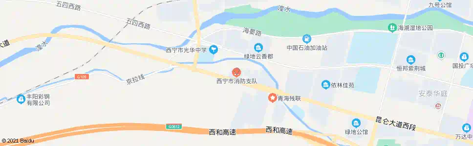西宁消防大队_公交站地图_西宁公交_妙搜公交查询2025