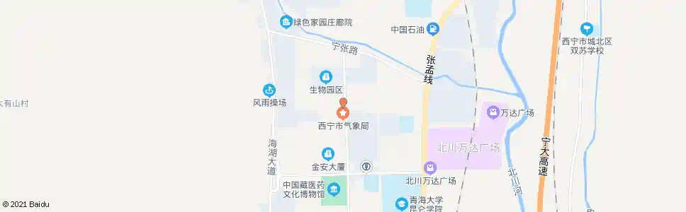 西宁绿色药业_公交站地图_西宁公交_妙搜公交查询2025