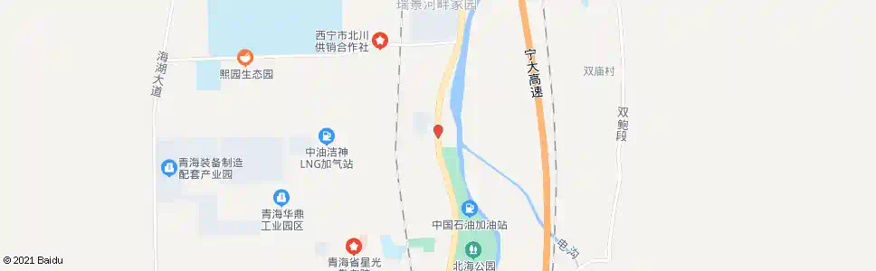 西宁电坝_公交站地图_西宁公交_妙搜公交查询2025
