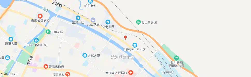 西宁林家崖_公交站地图_西宁公交_妙搜公交查询2025