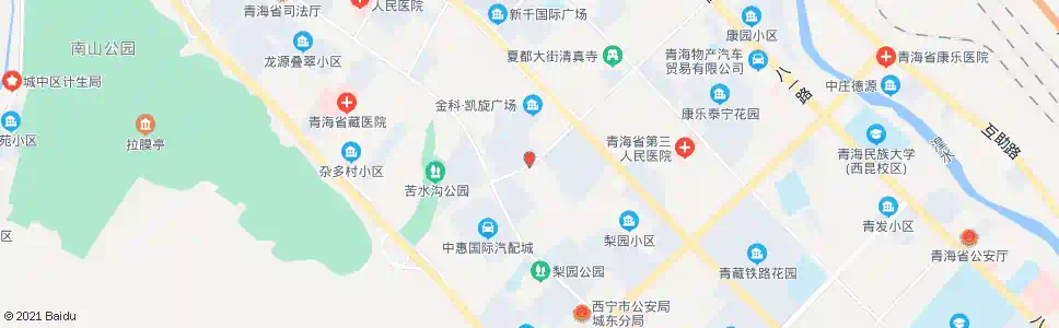 西宁德令哈路南_公交站地图_西宁公交_妙搜公交查询2025