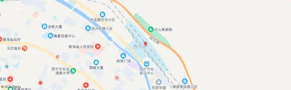 西宁西宁火车站_公交站地图_西宁公交_妙搜公交查询2025