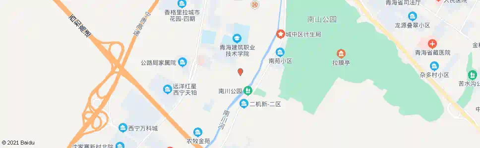 西宁海山_公交站地图_西宁公交_妙搜公交查询2025