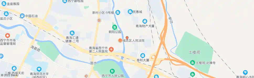 西宁朝阳西路_公交站地图_西宁公交_妙搜公交查询2025