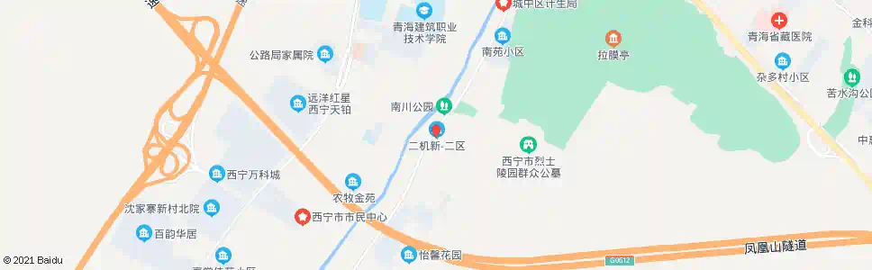西宁海山轴承厂_公交站地图_西宁公交_妙搜公交查询2025
