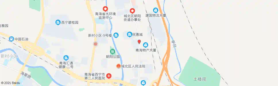 西宁朝阳商场_公交站地图_西宁公交_妙搜公交查询2025