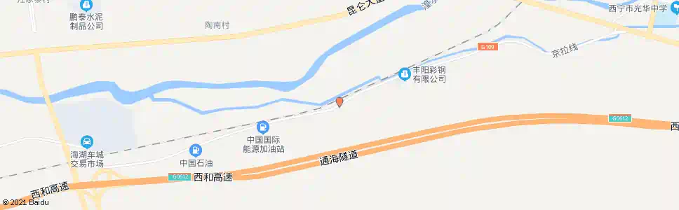 西宁硅铁厂_公交站地图_西宁公交_妙搜公交查询2025